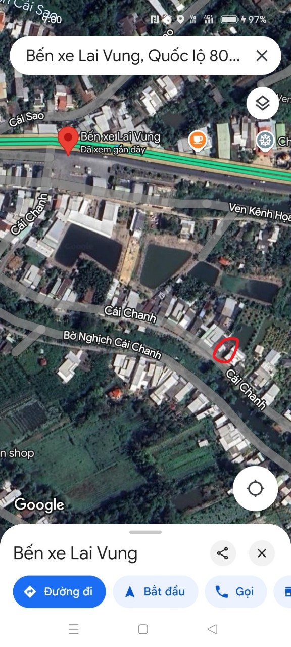 LÔ ĐẤT VỊ TRÍ ĐẸP - ĐẦU TƯ SINH LỜI - Cần Bán Đất Xã Hòa Long, Lai Vung, Đồng Tháp - Ảnh 3